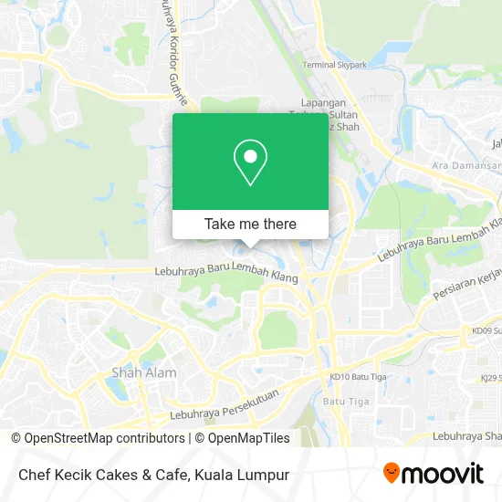 Chef Kecik Cakes & Cafe map