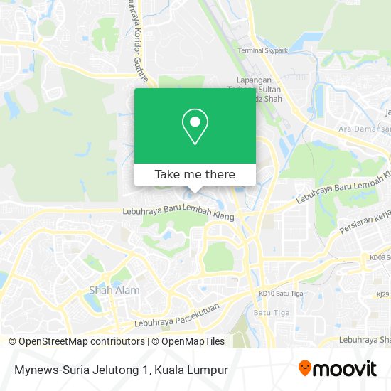 Mynews-Suria Jelutong 1 map