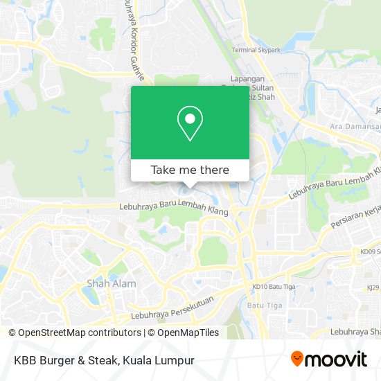 KBB Burger & Steak map