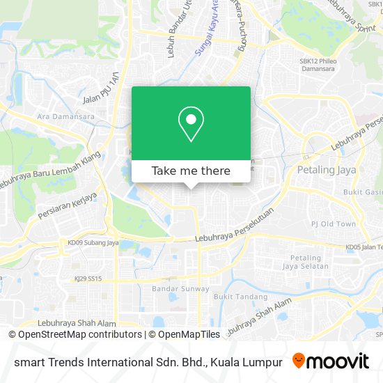 smart Trends International Sdn. Bhd. map