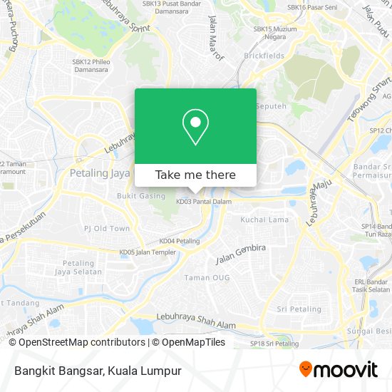 Peta Bangkit Bangsar