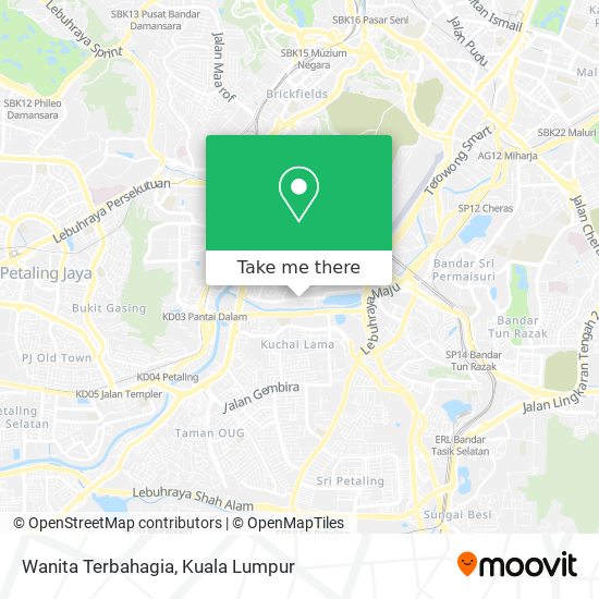 Wanita Terbahagia map