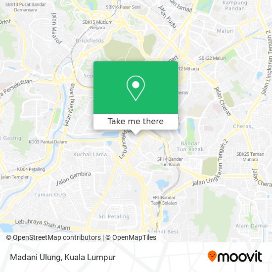 Peta Madani Ulung