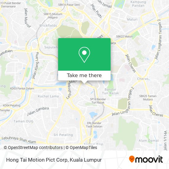 Hong Tai Motion Pict Corp map