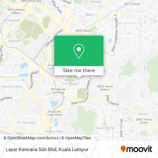 Layar Kencana Sdn Bhd map