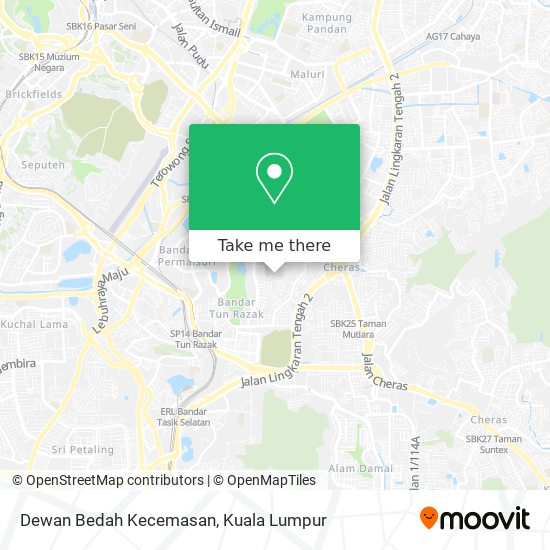 Peta Dewan Bedah Kecemasan