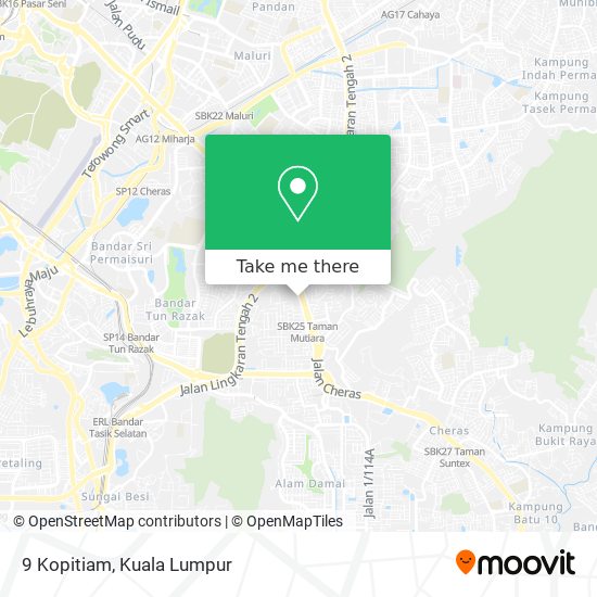 9 Kopitiam map