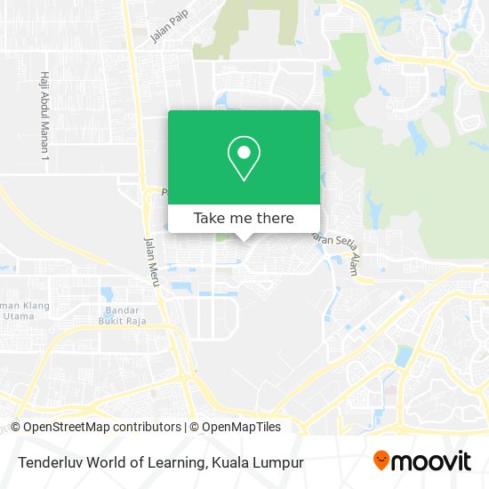 Tenderluv World of Learning map