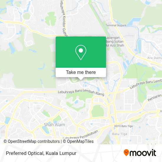 Preferred Optical map