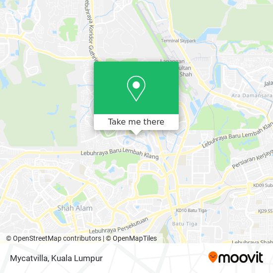 Mycatvilla map