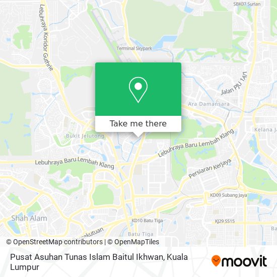 Pusat Asuhan Tunas Islam Baitul Ikhwan map