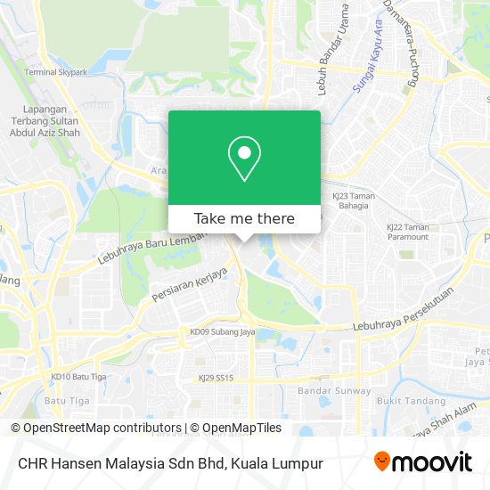 CHR Hansen Malaysia Sdn Bhd map