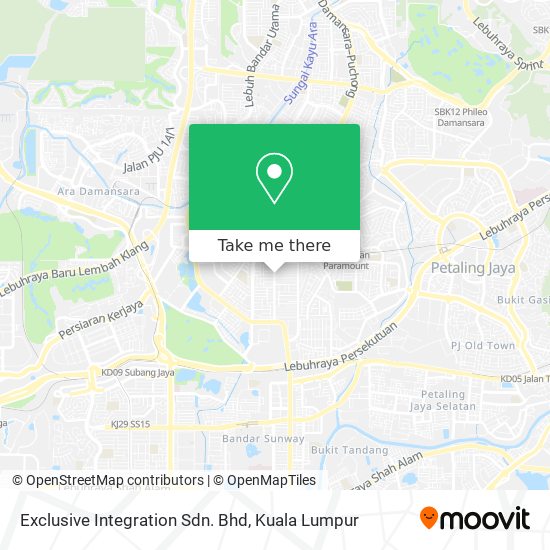 Exclusive Integration Sdn. Bhd map