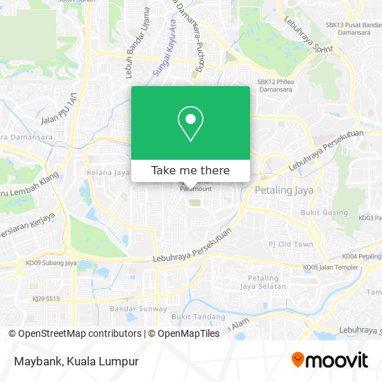 Maybank map