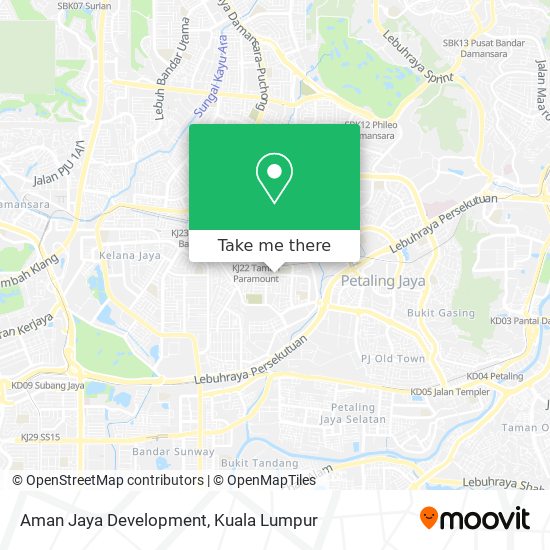 Peta Aman Jaya Development