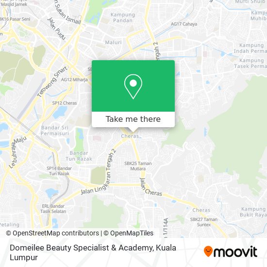 Domeilee Beauty Specialist & Academy map