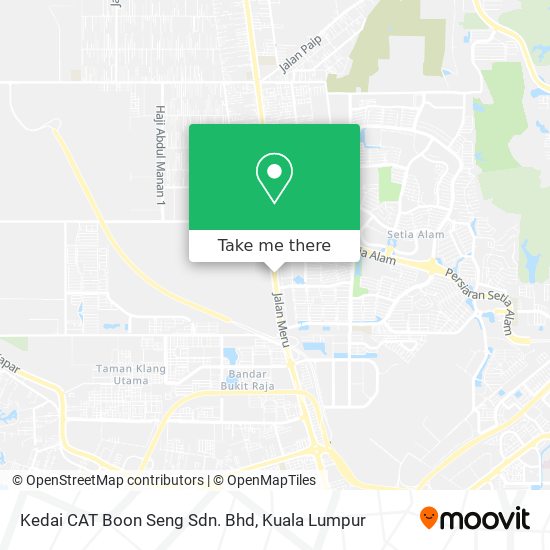 Kedai CAT Boon Seng Sdn. Bhd map