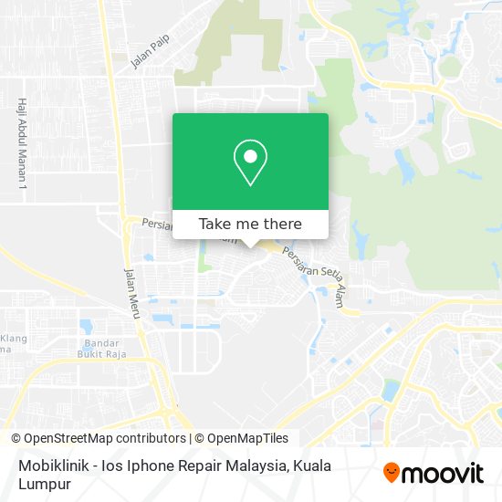 Mobiklinik - Ios Iphone Repair Malaysia map