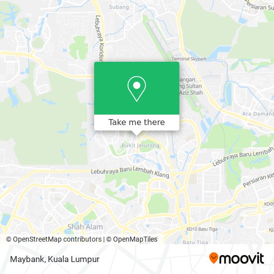 Maybank map