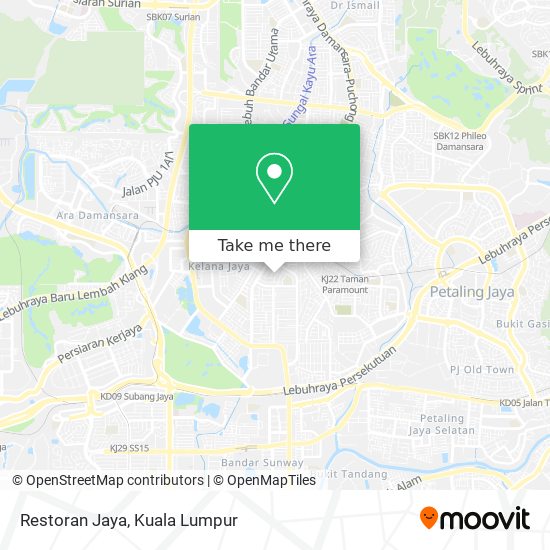 Restoran Jaya map