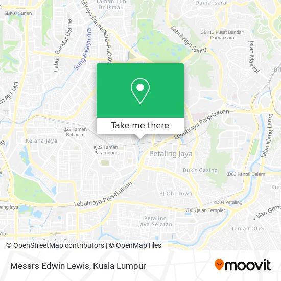 Messrs Edwin Lewis map