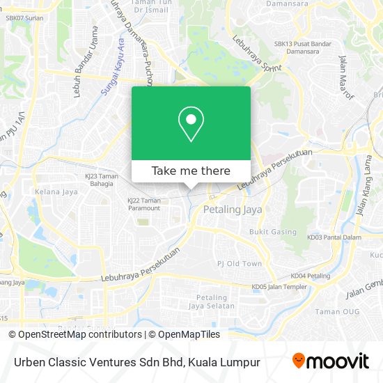 Urben Classic Ventures Sdn Bhd map