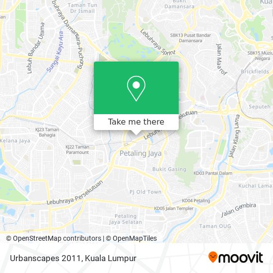 Urbanscapes 2011 map