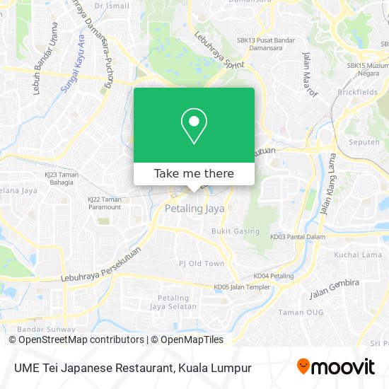 UME Tei Japanese Restaurant map