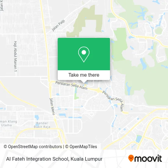 Al Fateh Integration School map