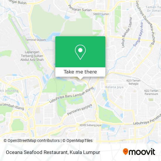 Oceana Seafood Restaurant map