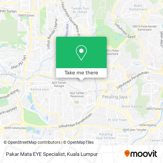 Pakar Mata EYE Specialist map