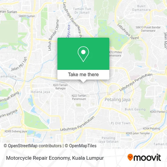 Motorcycle Repair Economy map