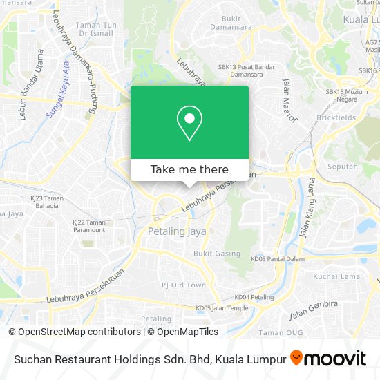 Suchan Restaurant Holdings Sdn. Bhd map