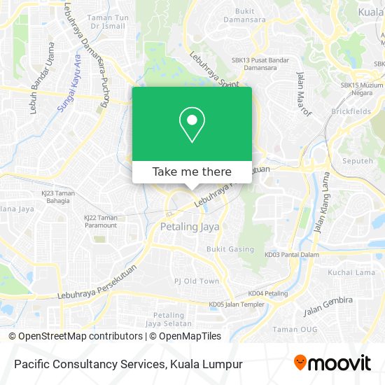 Pacific Consultancy Services map