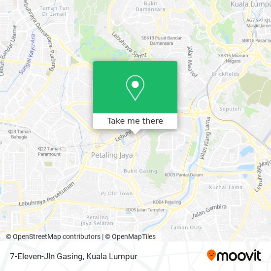 7-Eleven-Jln Gasing map