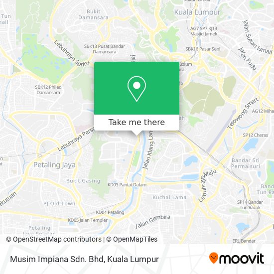 Musim Impiana Sdn. Bhd map