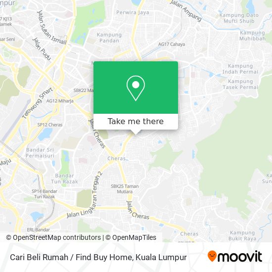 Cari Beli Rumah / Find Buy Home map