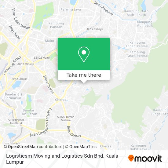 Logisticsm Moving and Logistics Sdn Bhd map