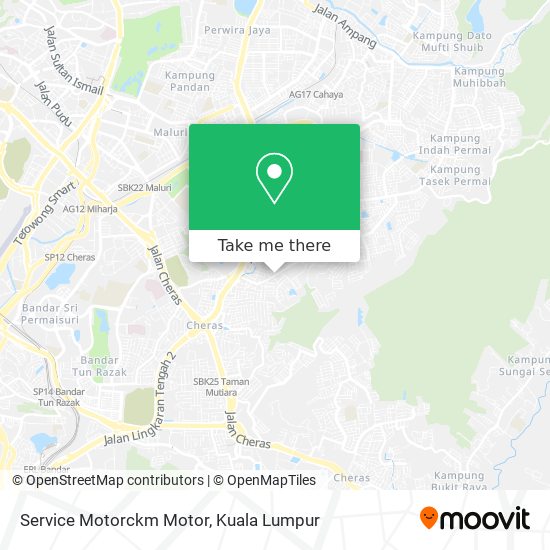 Service Motorckm Motor map