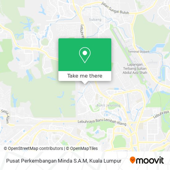 Peta Pusat Perkembangan Minda S.A.M