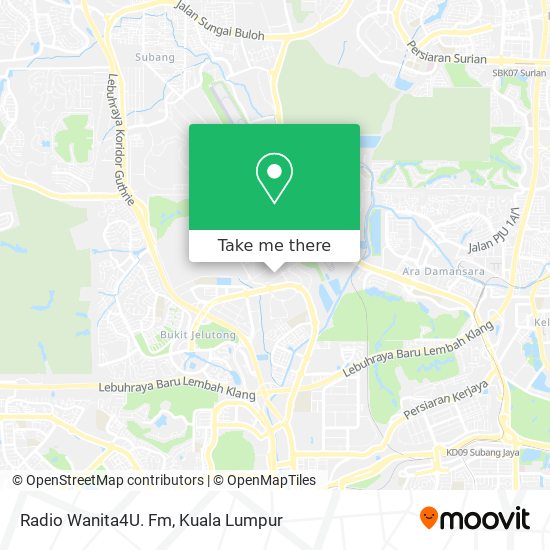 Radio Wanita4U. Fm map