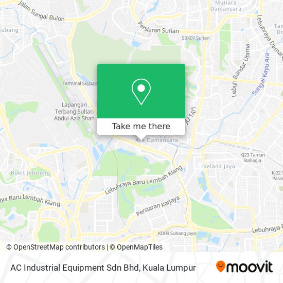 AC Industrial Equipment Sdn Bhd map