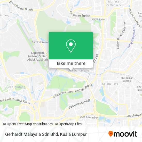 Gerhardt Malaysia Sdn Bhd map