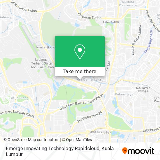 Emerge Innovating Technology Rapidcloud map