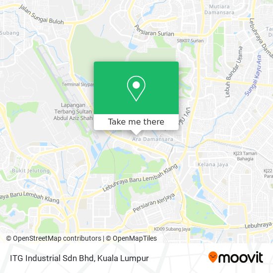 Peta ITG Industrial Sdn Bhd