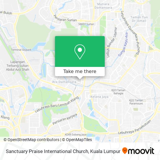 Sanctuary Praise International Church map