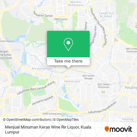 Menjual Minuman Keras Wine Rir Liquor map