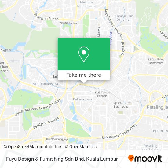 Fuyu Design & Furnishing Sdn Bhd map