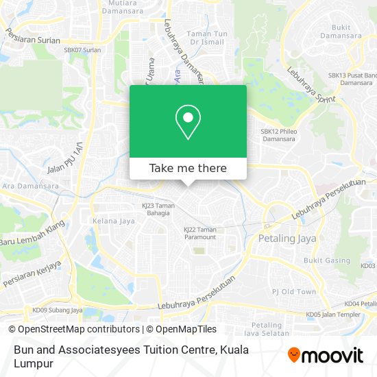 Bun and Associatesyees Tuition Centre map