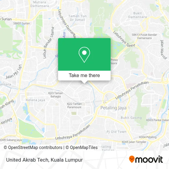 United Akrab Tech map